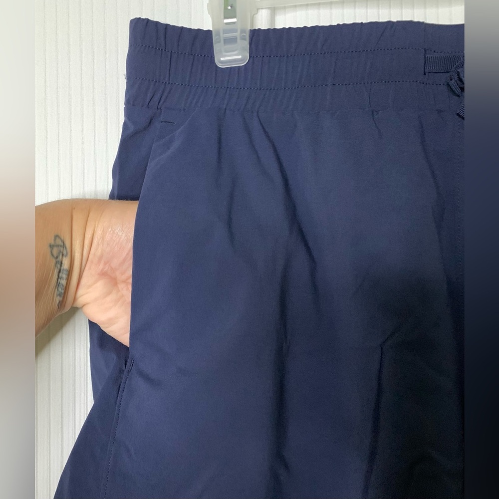 Tuff Athletics Lightweight Nylon Shorts Navy Size Medium - Picture 2 of 10